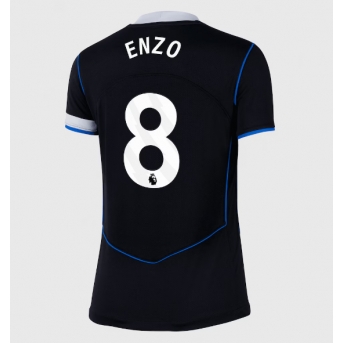 Billige Fotballdrakt Chelsea Enzo Fernandez #8 Replika Tredjedrakt Dame 2025-26 Kortermet
